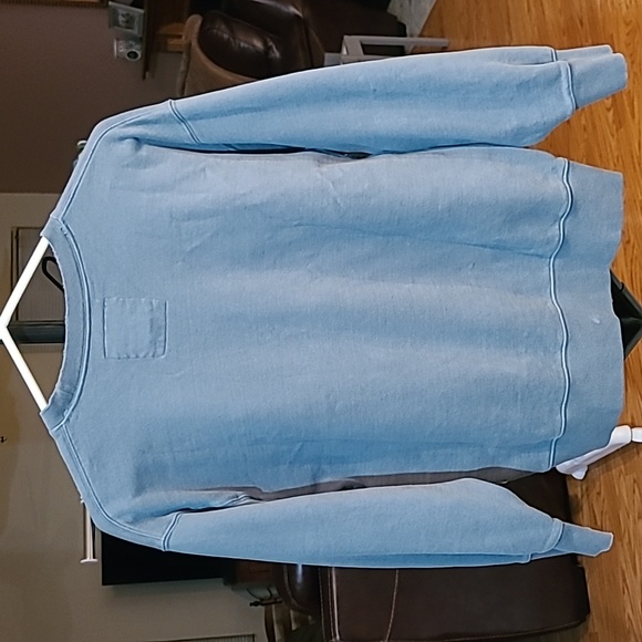 American Eagle Distressed Crewneck Sweatshirt Size XS - Picture 7 of 9